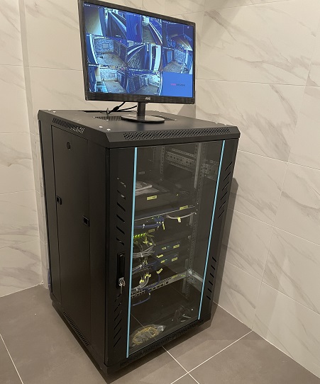 北京院子別墅?？低暟卜辣O(jiān)控安裝工程